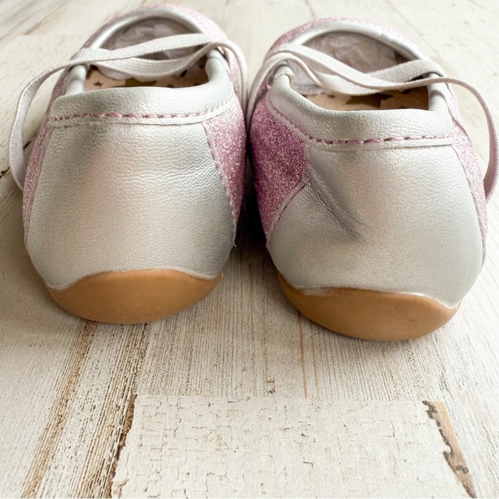 Livie & Luca Aurora 6M Pink Sparkle Glitter Ballet Flat Toddler Girls Size 6 - Picture 7 of 10